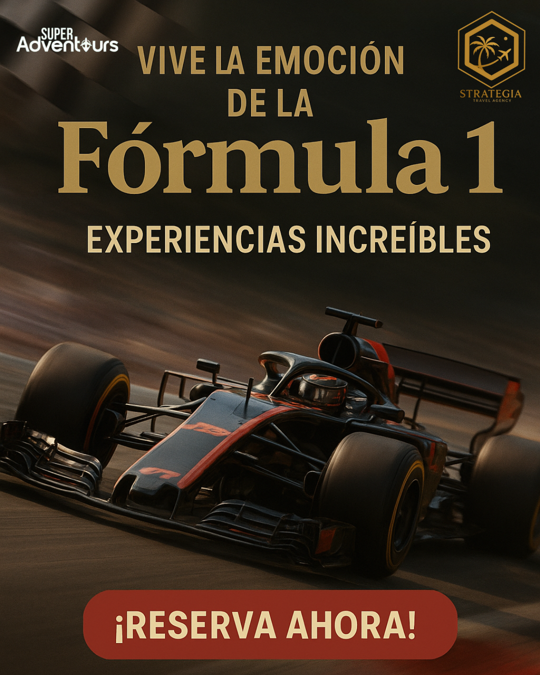 ¡Excelente paquete! 🚀 Este viaje al Gran Premio de México – Fórmula 1 (2025)